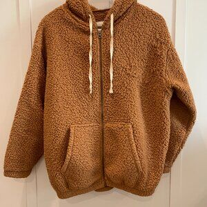 Oversize American Eagle Sherpa Hoodie XXS